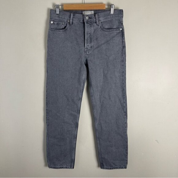 Everlane The Relaxed Straight leg Fit Organic Cotton Button Fly jeans grey 26 - Picture 2 of 12